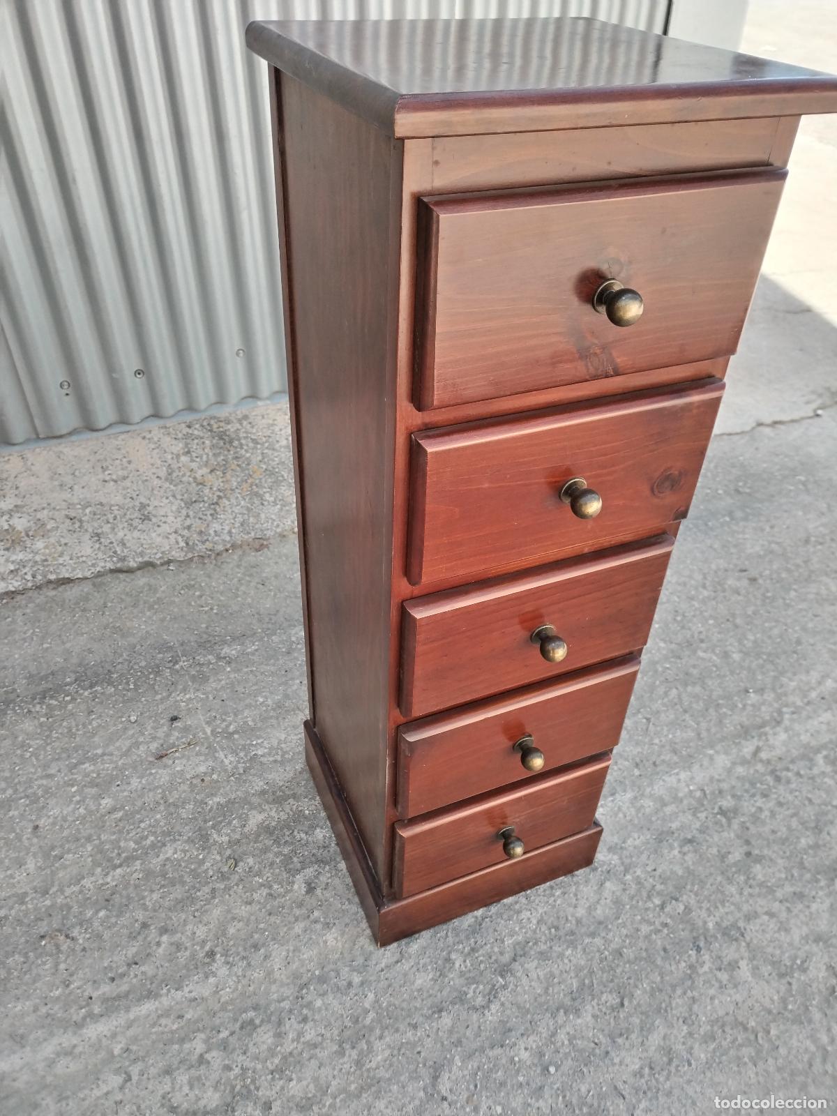 Antig&uuml;edades: mueble auxilar de 5 cajones - Foto 1