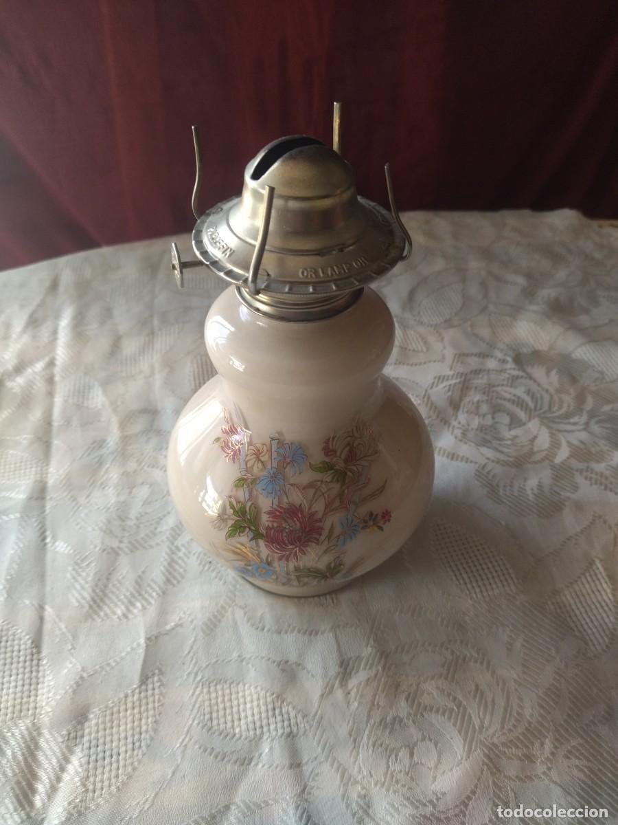 Antig&uuml;edades: Bonito quinque de opalina - Foto 3