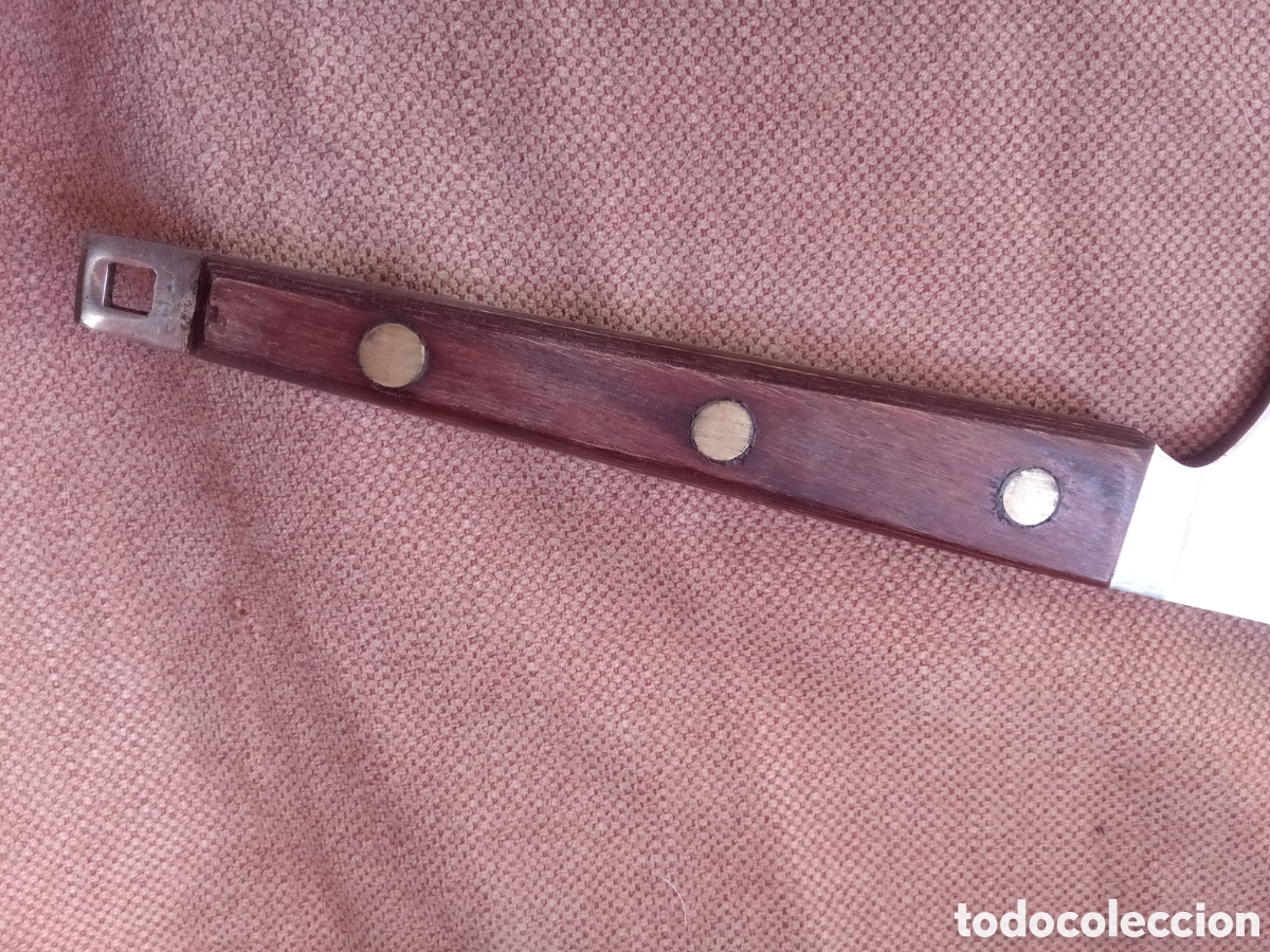 Antig&uuml;edades: CUCHILLA - HACHA DE COCINA - Foto 3