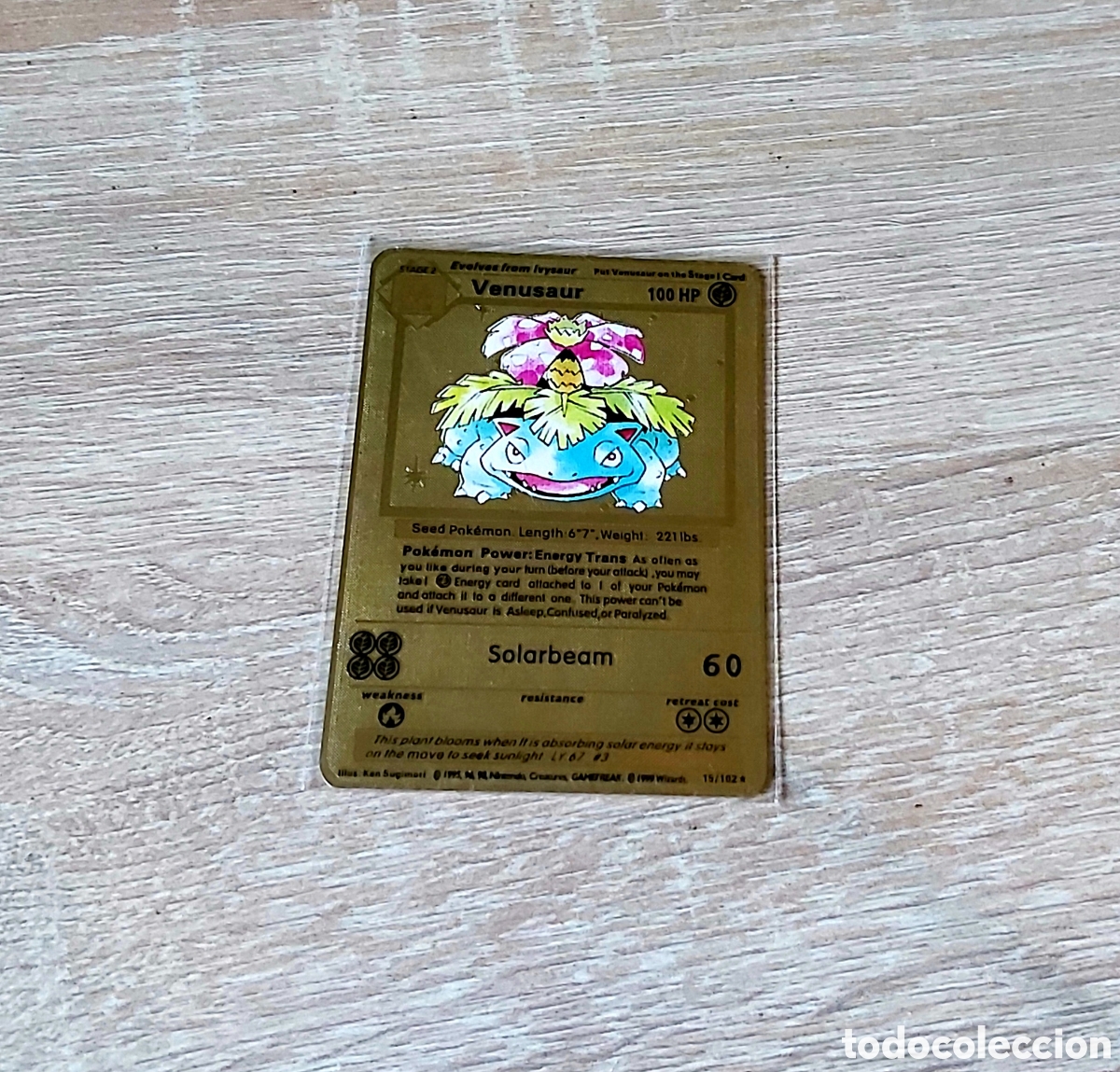 Antig&uuml;edades: 5 cartas Pokemon de metal - Foto 4