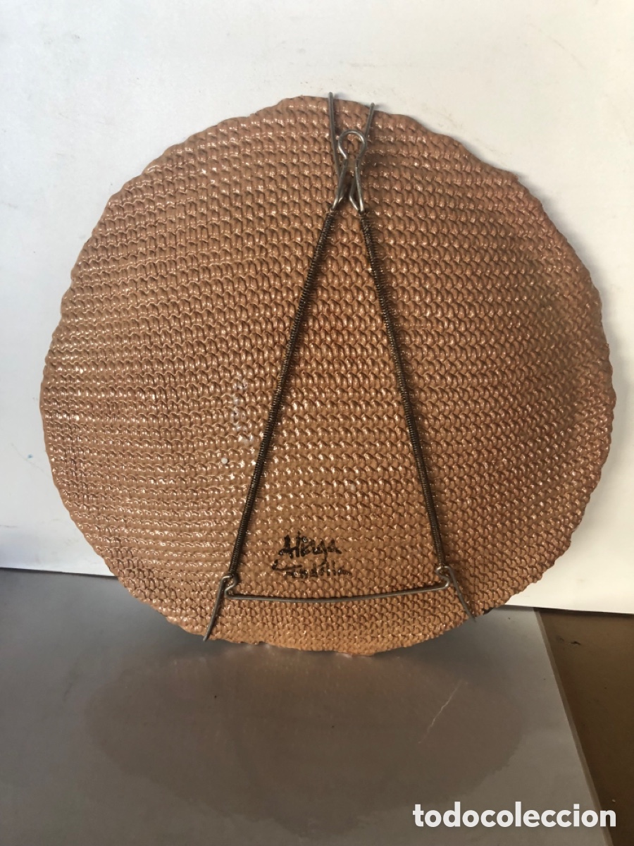 Antig&uuml;edades: plato de ceramica - Foto 2
