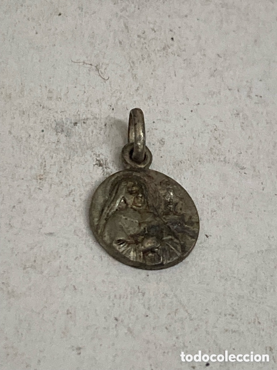 Antig&uuml;edades: Medalla de metal religiosa C209 - Foto 1