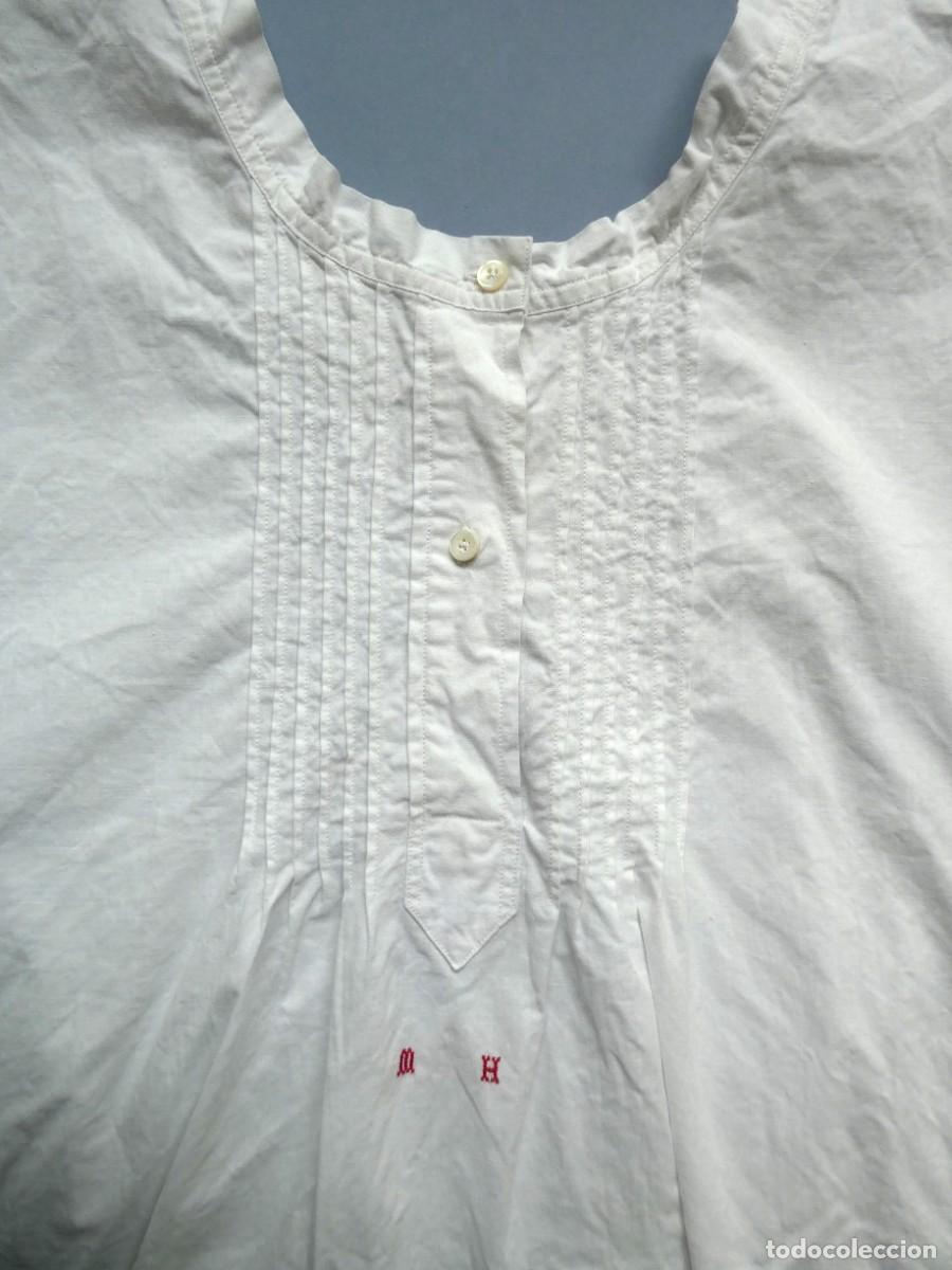 Antig&uuml;edades: ANTIGUO CAMIS&Oacute;N DE ALGOD&Oacute;N PPIO.S.XX - Foto 1