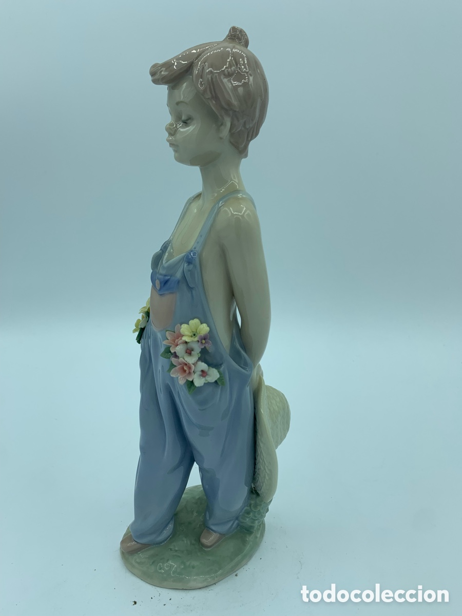 Antig&uuml;edades: Lladro figura Son para ti - Foto 2