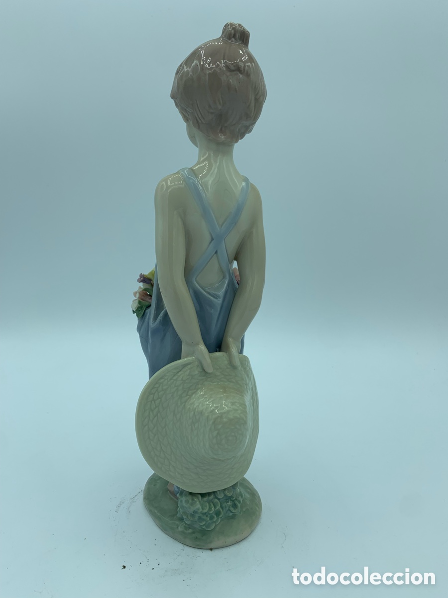 Antig&uuml;edades: Lladro figura Son para ti - Foto 3
