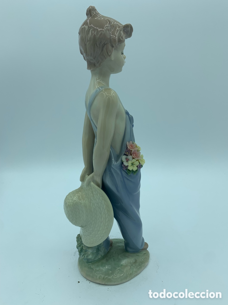 Antig&uuml;edades: Lladro figura Son para ti - Foto 4