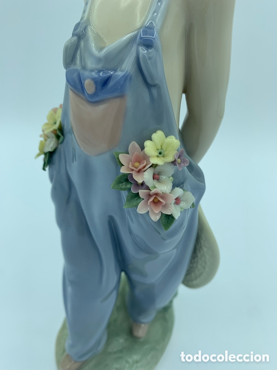 Antig&uuml;edades: Lladro figura Son para ti - Foto 5