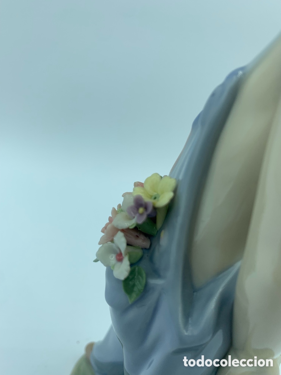 Antig&uuml;edades: Lladro figura Son para ti - Foto 6