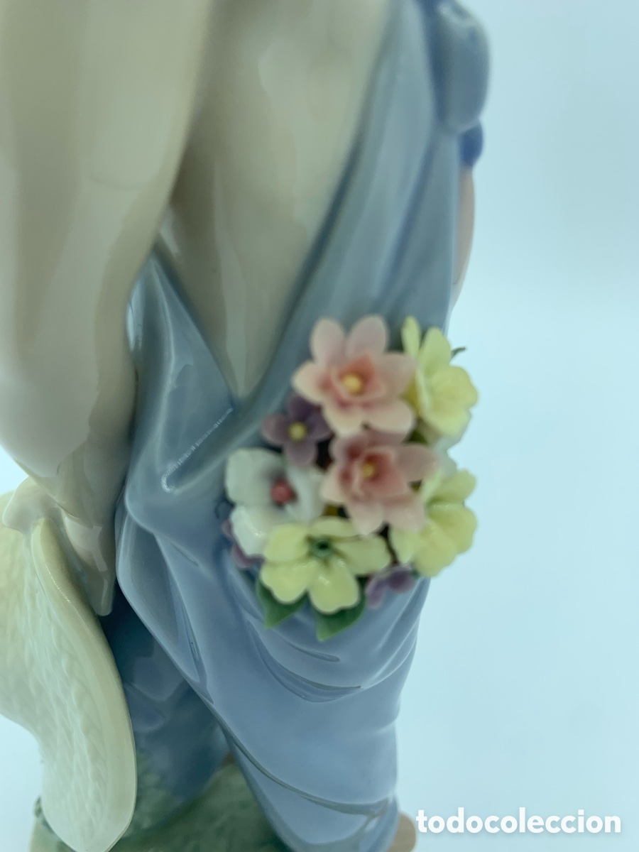 Antig&uuml;edades: Lladro figura Son para ti - Foto 7