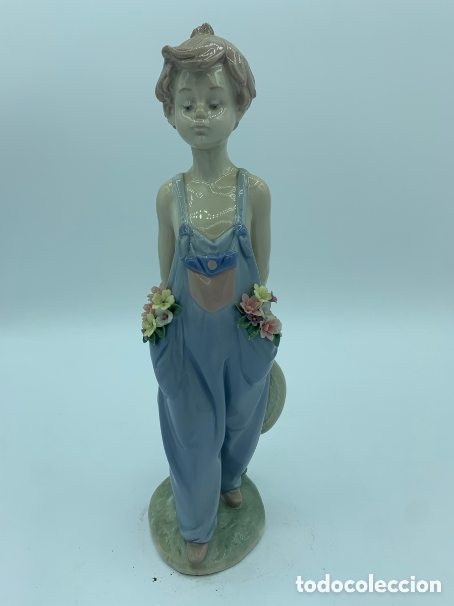 Antig&uuml;edades: Lladro figura Son para ti - Foto 1