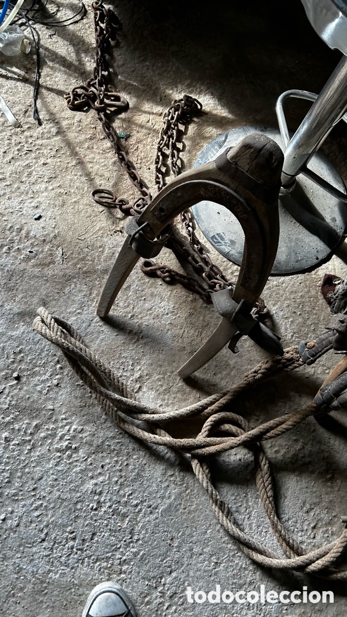 Antig&uuml;edades: Lote aperos y trillos - Foto 8
