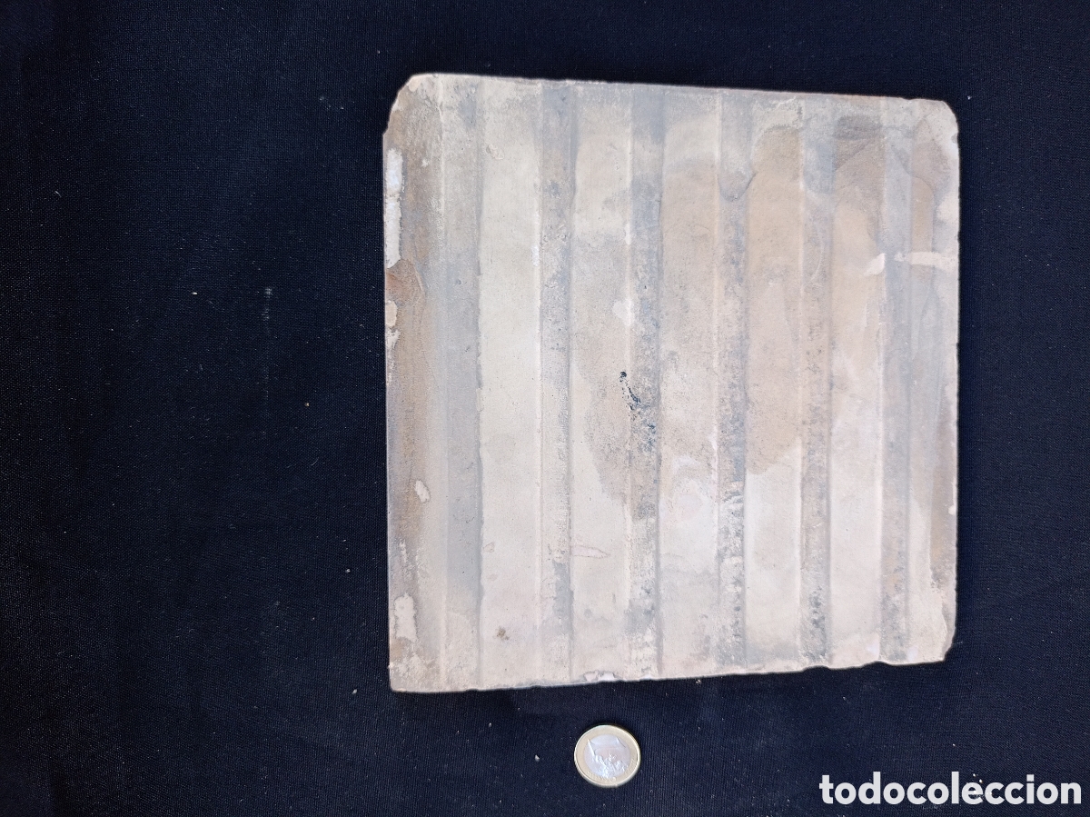 Antig&uuml;edades: AZULEJO CON N&Uacute;MERO DE CASA 66 O 99 - Foto 2