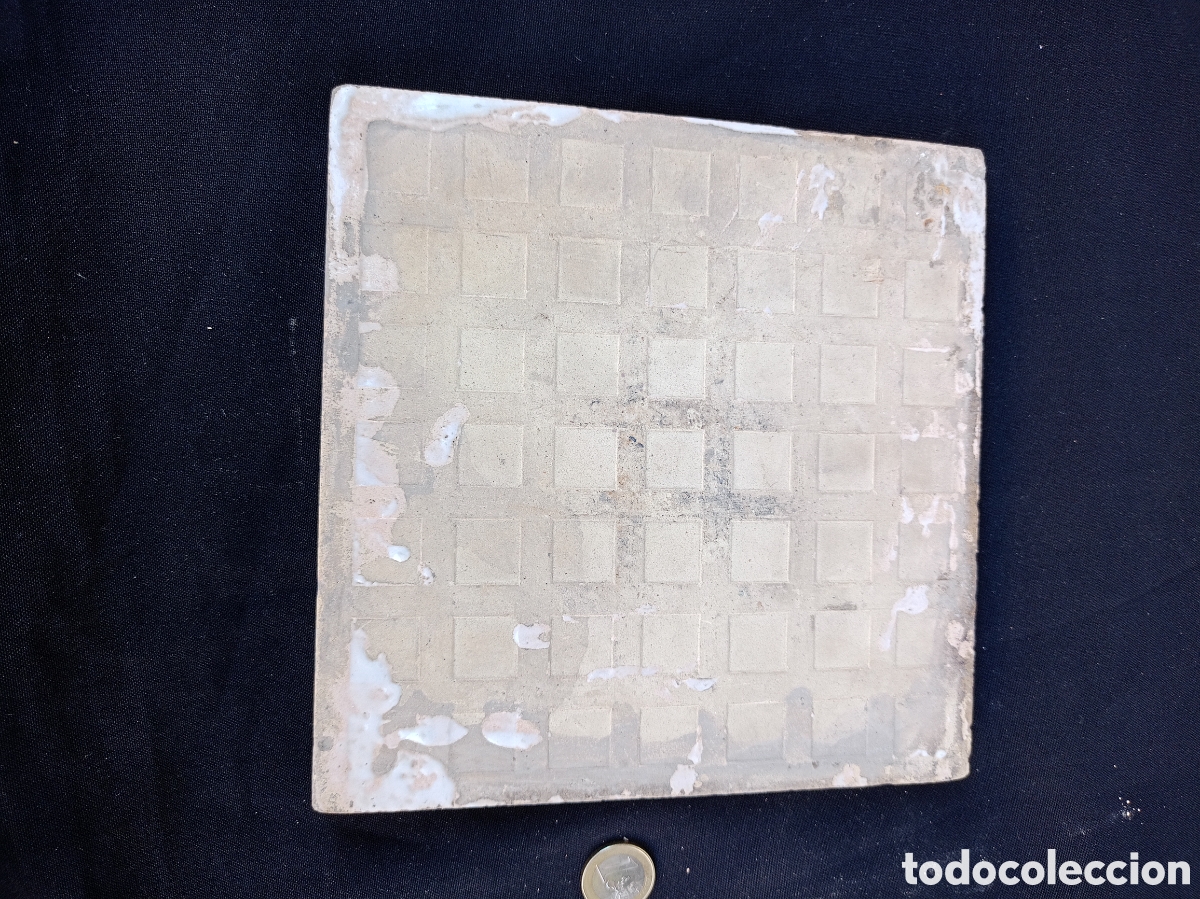 Antig&uuml;edades: AZULEJO CON N&Uacute;MERO DE CASA 84 - Foto 2