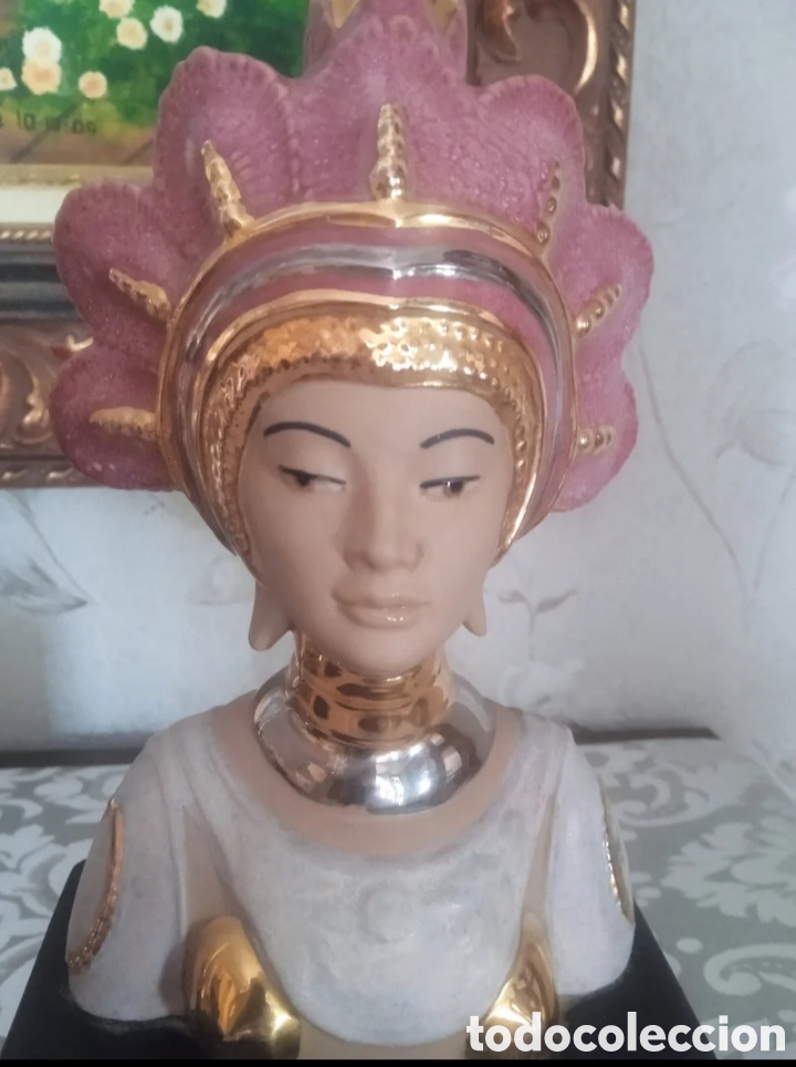 Antig&uuml;edades: Figura busto Nadal - Foto 3