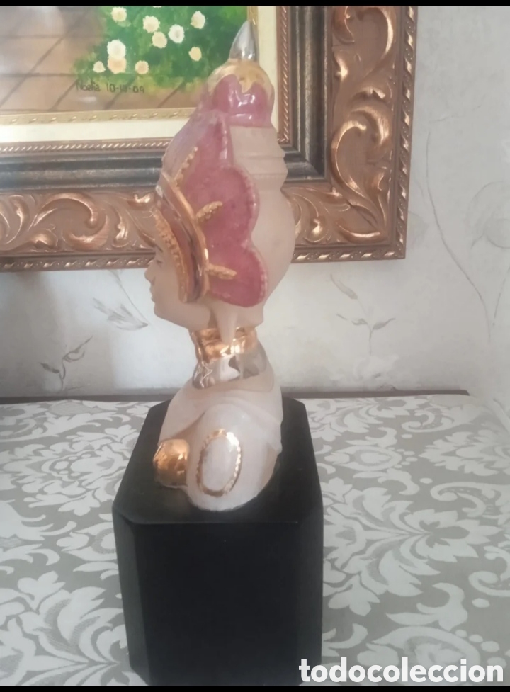 Antig&uuml;edades: Figura busto Nadal - Foto 4