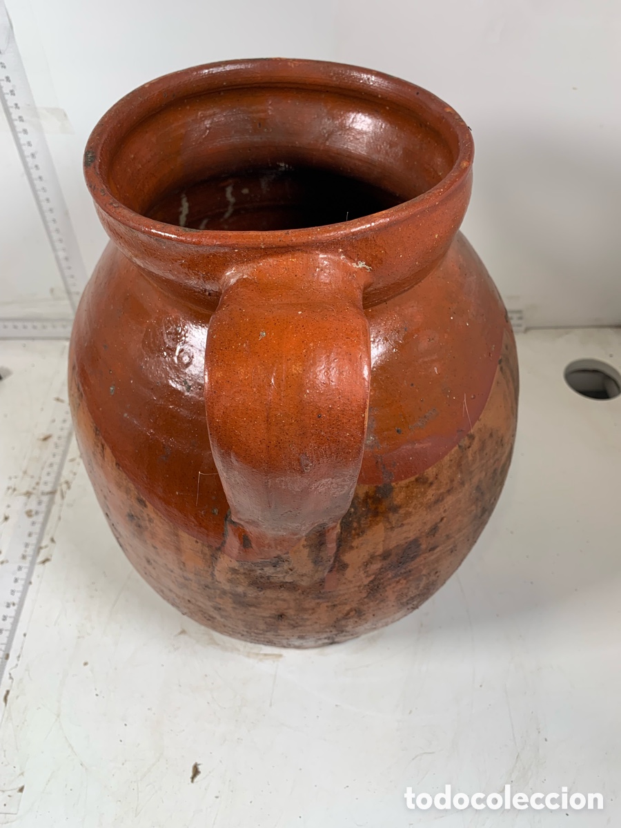 Antig&uuml;edades: 01_ Olla de barro antigua - Foto 7