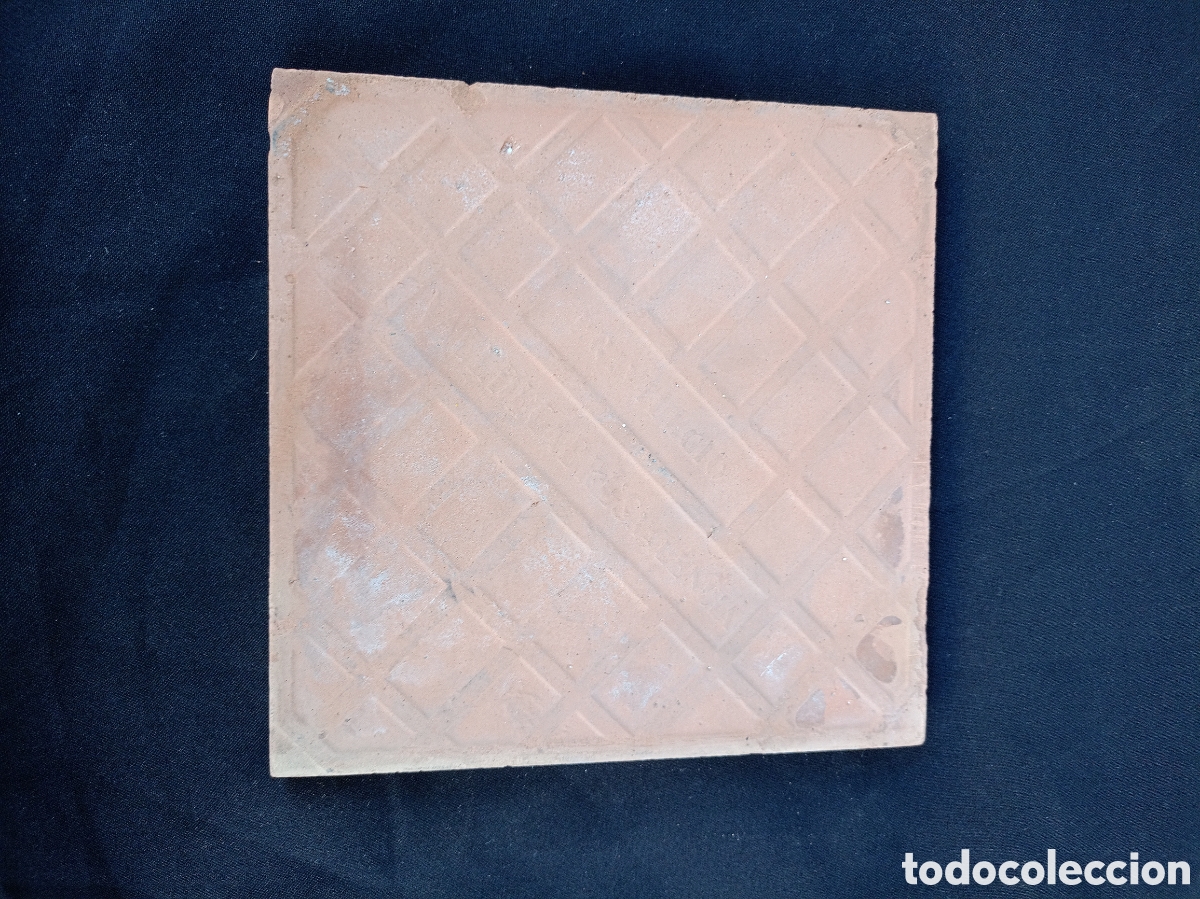 Antig&uuml;edades: AZULEJO CON N&Uacute;MERO DE CASA 87 - Foto 2