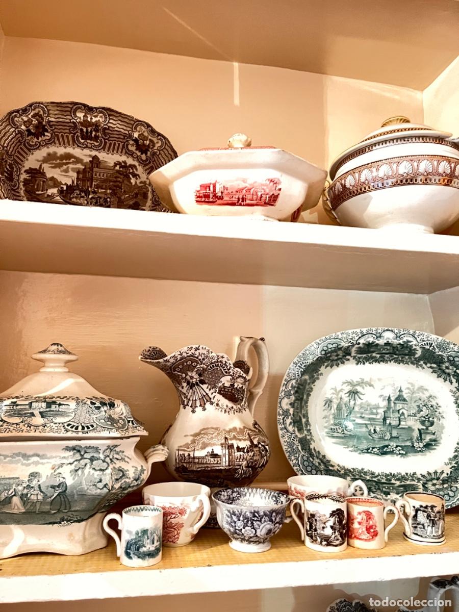 Antig&uuml;edades: Lote de vajilla Pickman - Foto 2