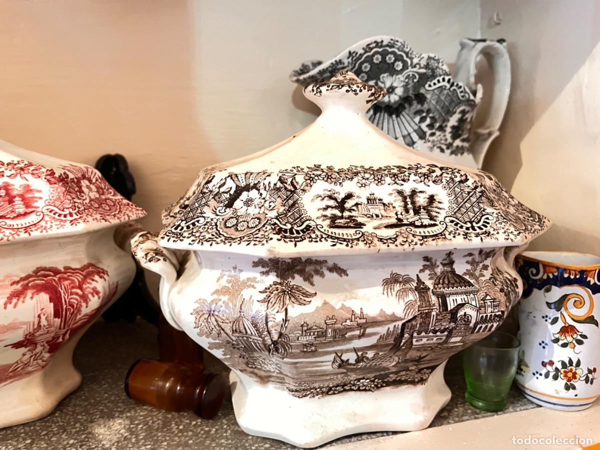 Antig&uuml;edades: Lote de vajilla Pickman - Foto 4