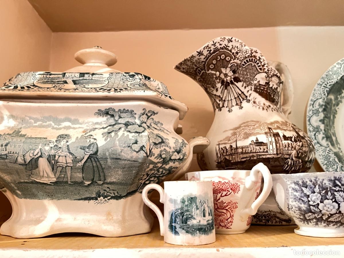 Antig&uuml;edades: Lote de vajilla Pickman - Foto 5