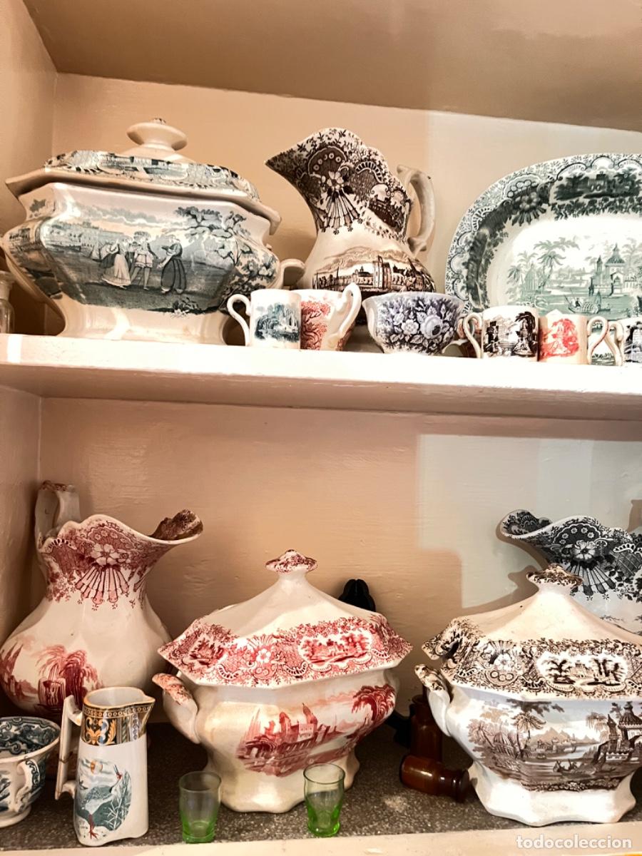 Antig&uuml;edades: Lote de vajilla Pickman - Foto 1