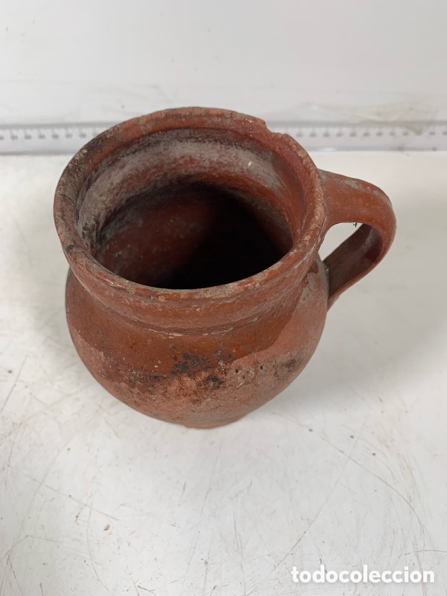 Antig&uuml;edades: 01_ olla de barro puchero - Foto 2