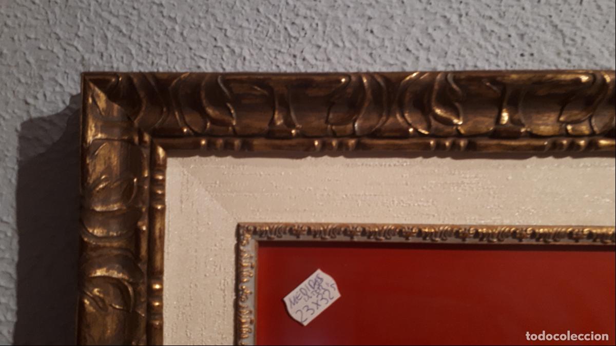 Antig&uuml;edades: Marco dorado. - Foto 1