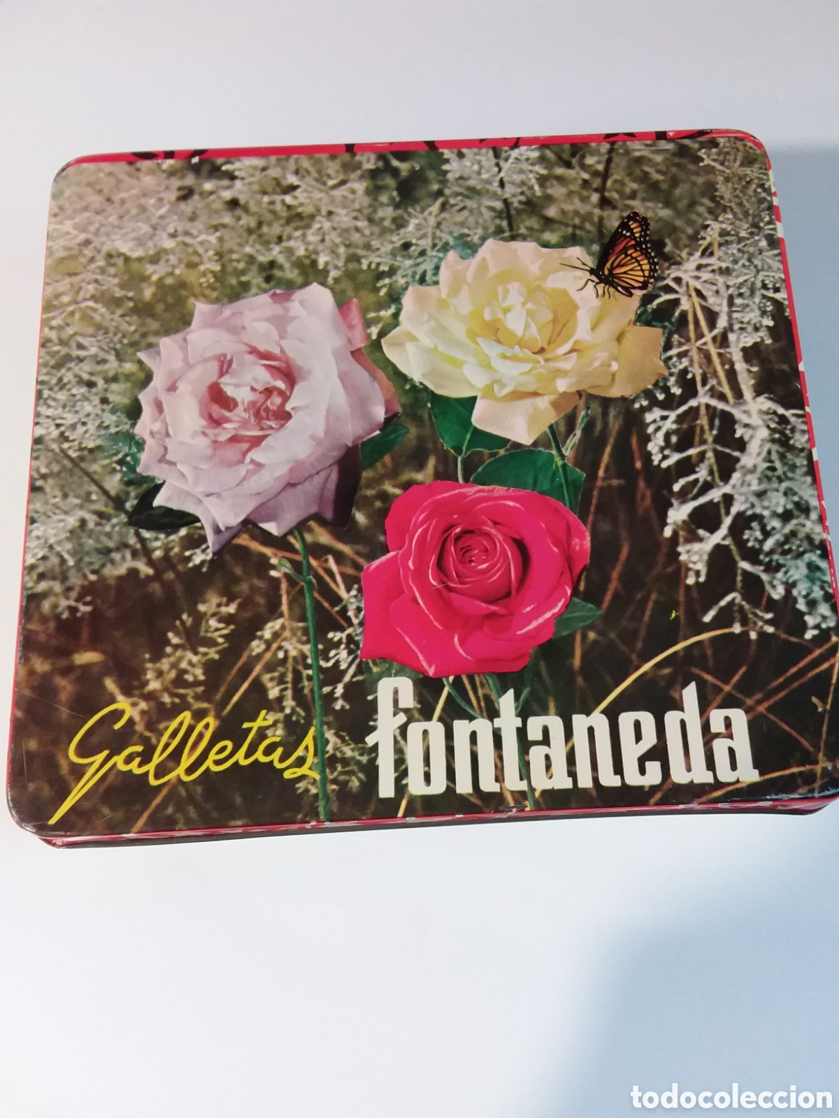 Antig&uuml;edades: Lata de galletas vintage - Foto 1