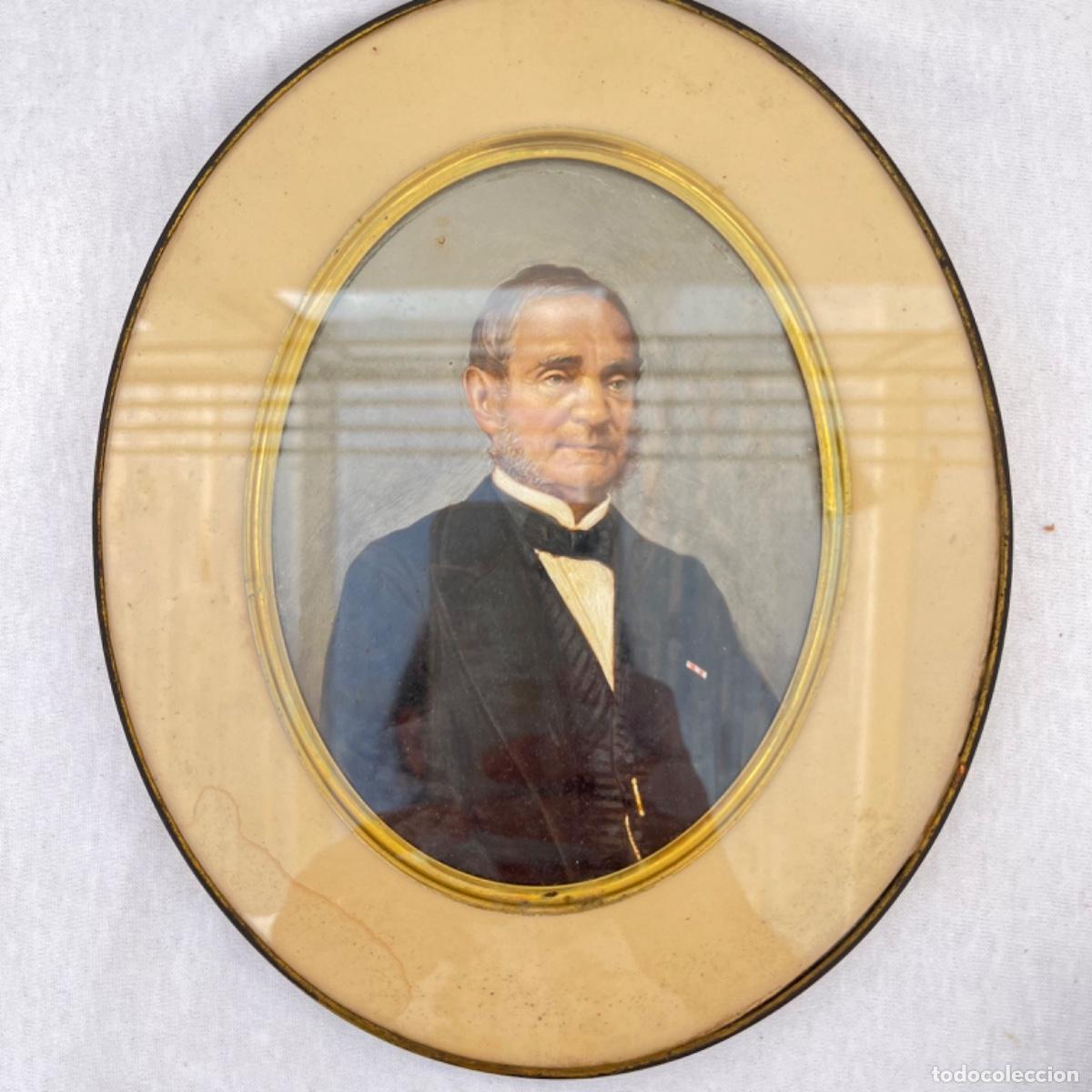 Antig&uuml;edades: Retrato en marco ovalado - Foto 1