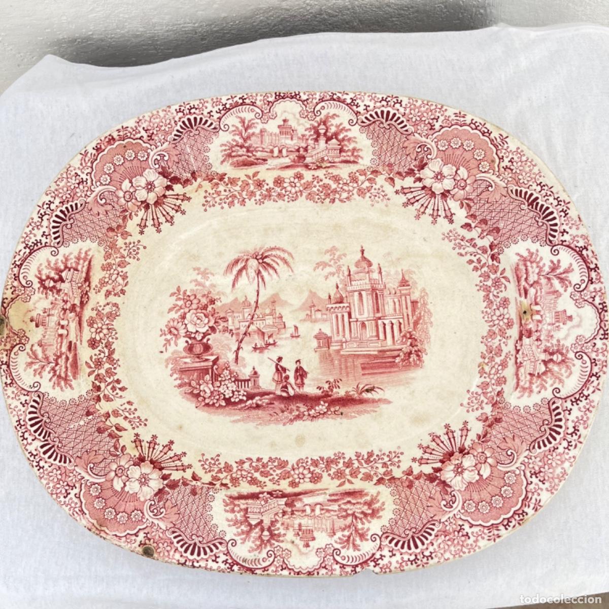 Antig&uuml;edades: Fuente colecci&oacute;n rosa Pickman - Foto 1
