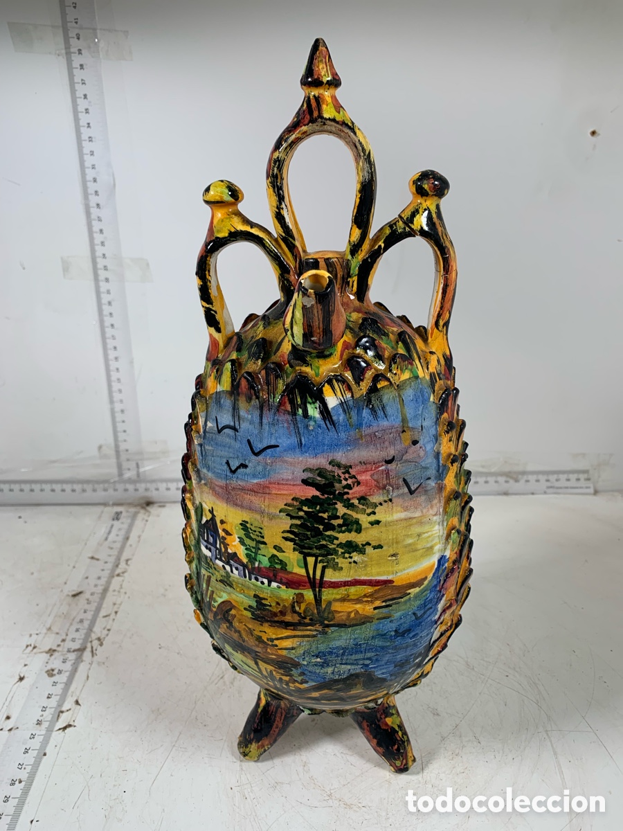 Antig&uuml;edades: 01_botijo con forma de pi&ntilde;a - Foto 2