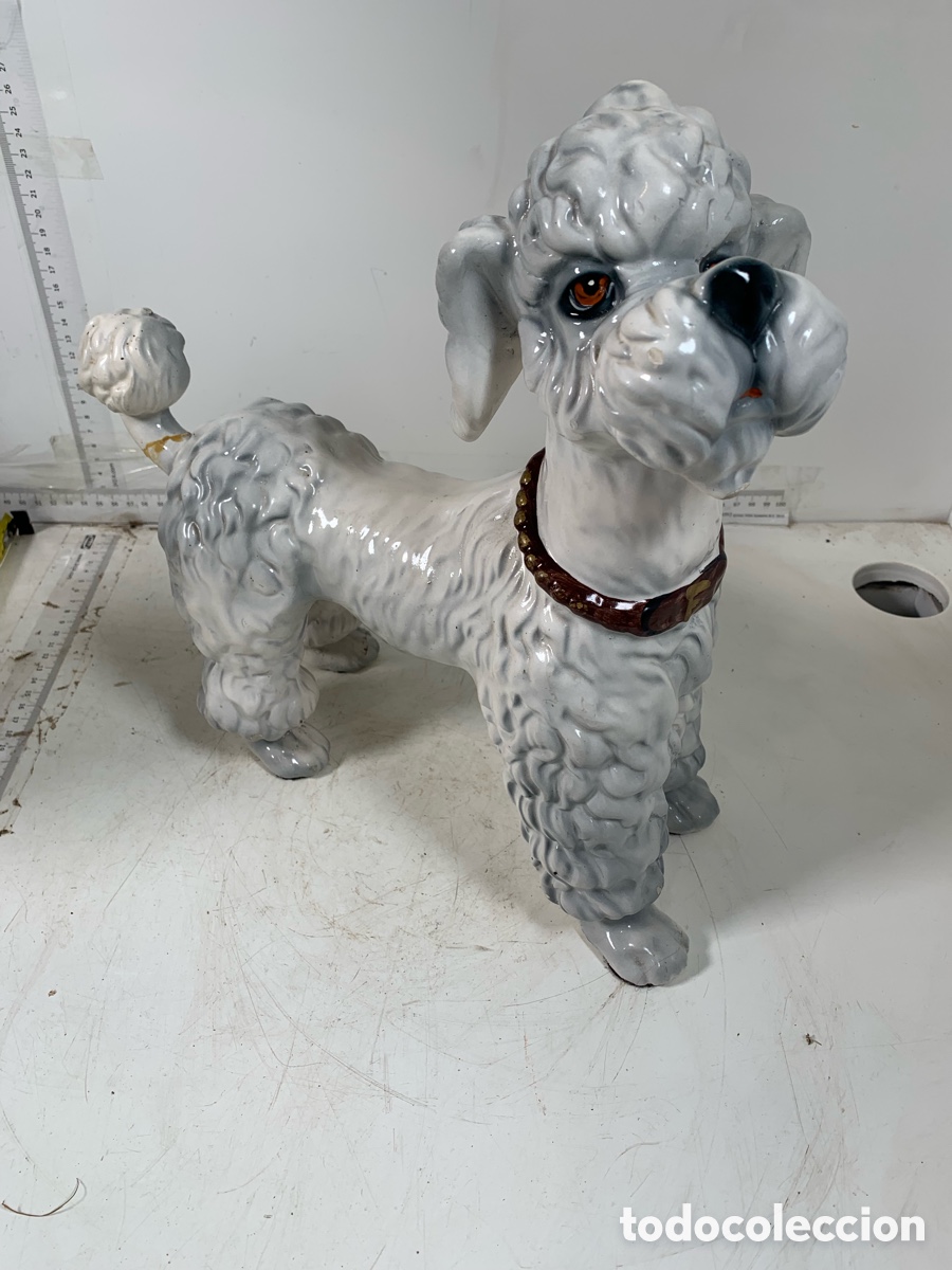 Antig&uuml;edades: 01_ Caniche de porcelana - Foto 3