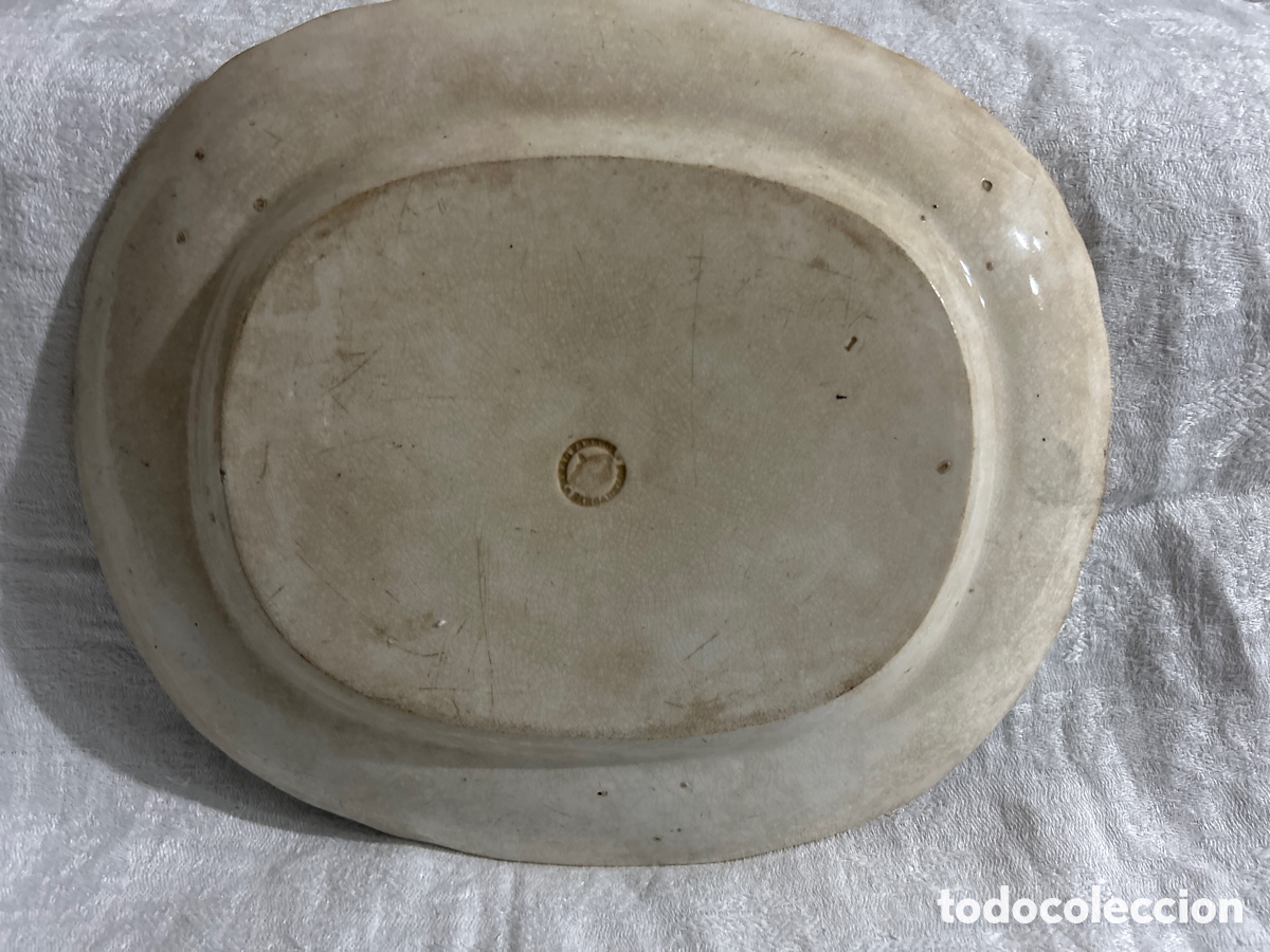 Antig&uuml;edades: Bandeja de sargadelos tercera &eacute;poca - Foto 3