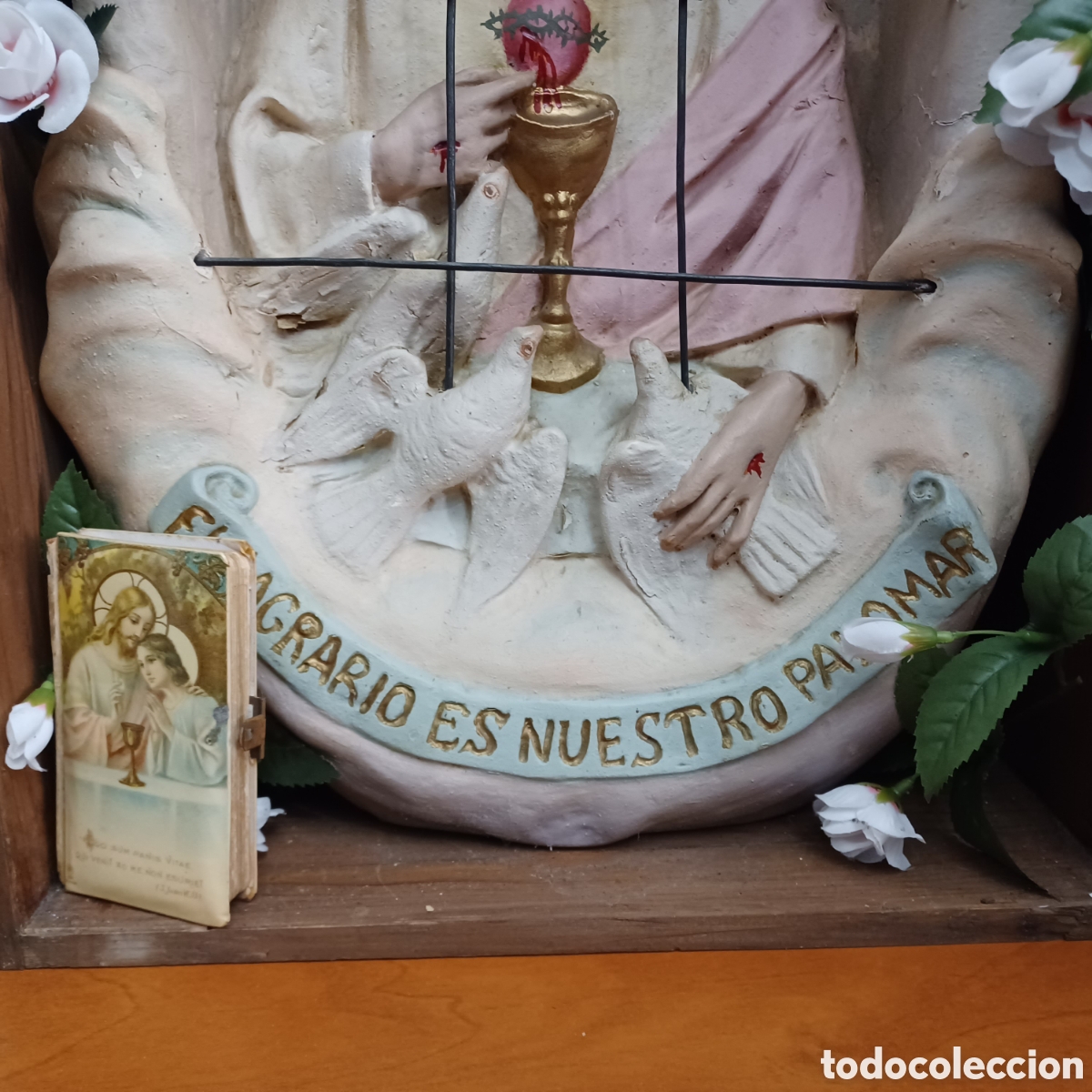 Antig&uuml;edades: CAPILLA RETABLO CORAZON DE JESUS - Foto 7