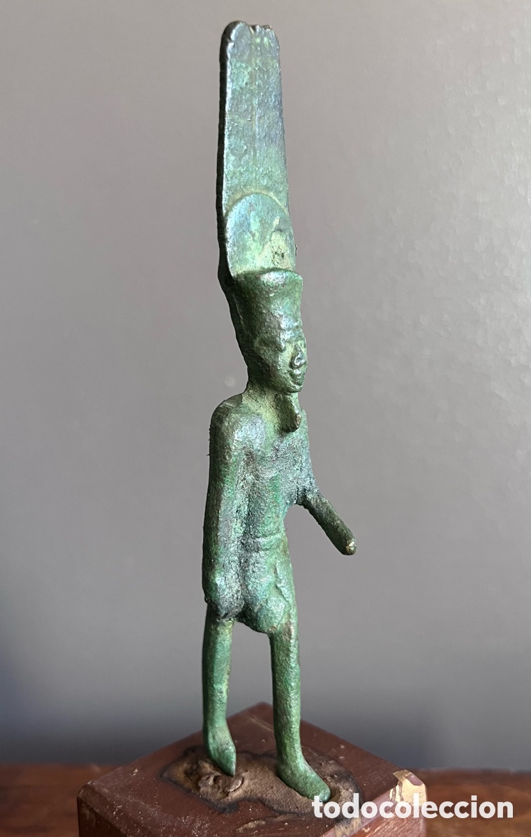 Antig&uuml;edades: Estatua de bronce de Am&oacute;n-Ra - Foto 3