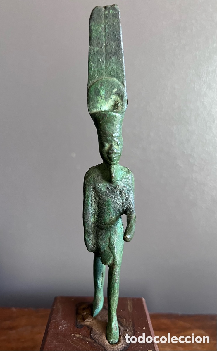 Antig&uuml;edades: Estatua de bronce de Am&oacute;n-Ra - Foto 8