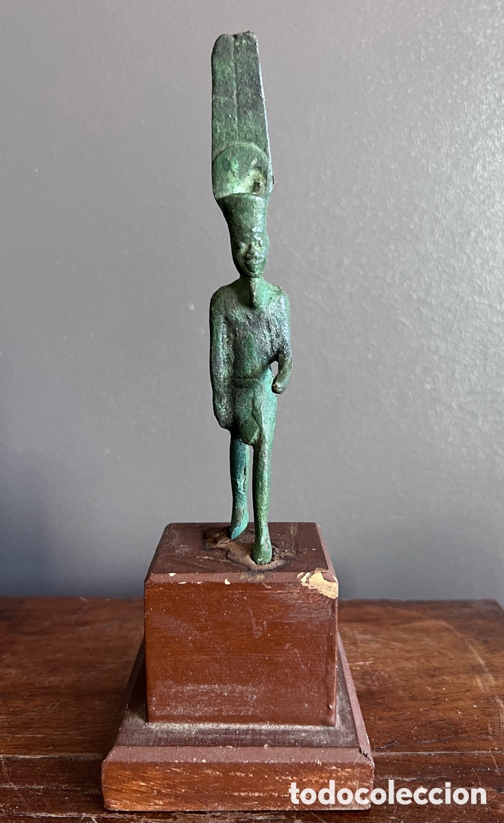 Antig&uuml;edades: Estatua de bronce de Am&oacute;n-Ra - Foto 11