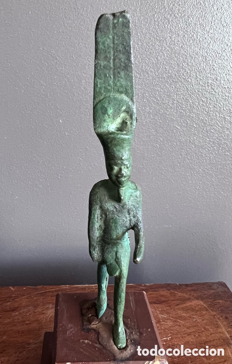 Antig&uuml;edades: Estatua de bronce de Am&oacute;n-Ra - Foto 14