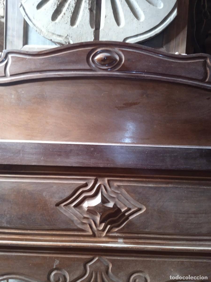 Antig&uuml;edades: Cama caoba - Foto 4