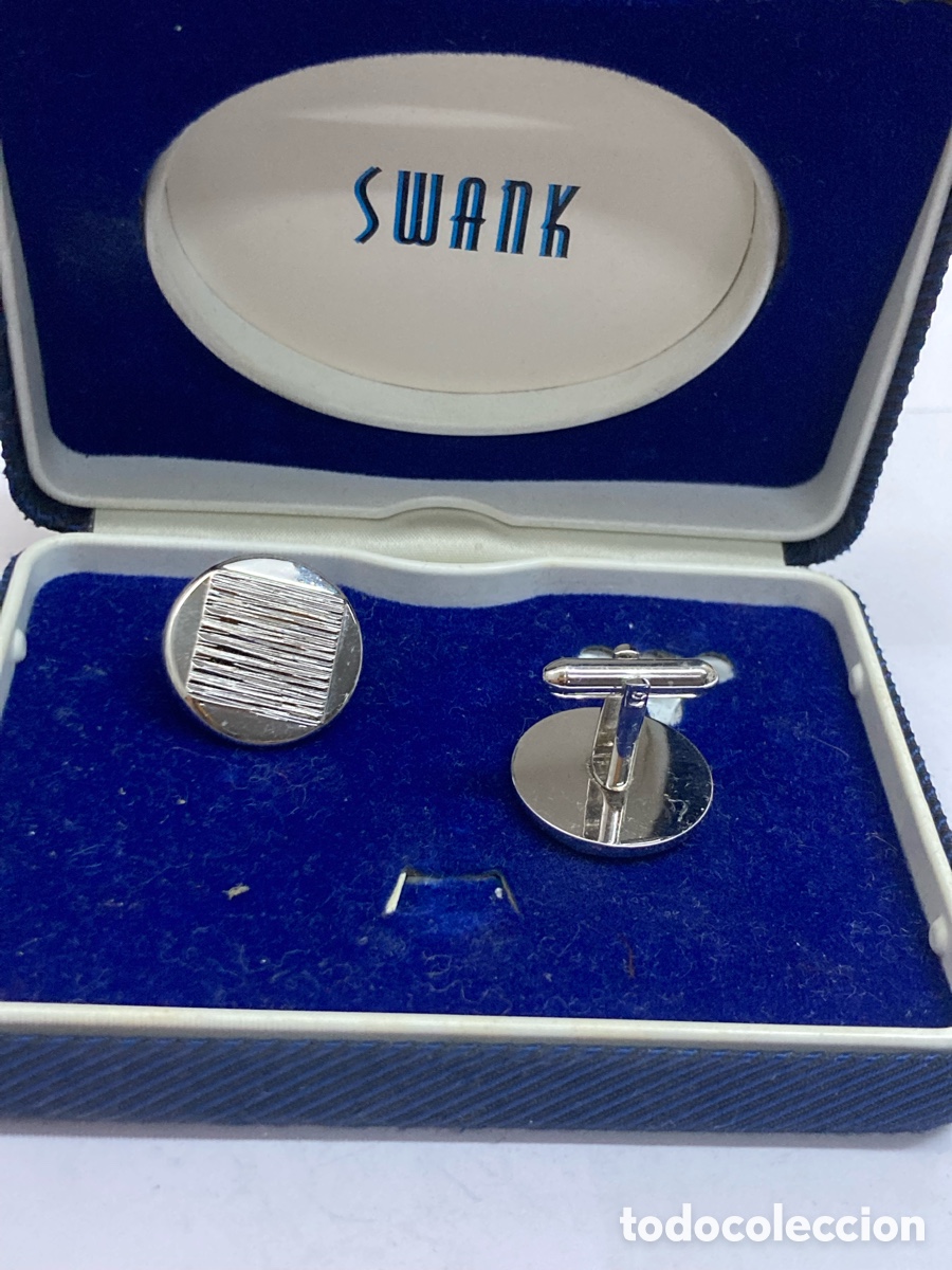 Antig&uuml;edades: Gemelos Swank metal/GEMELOS - Foto 2