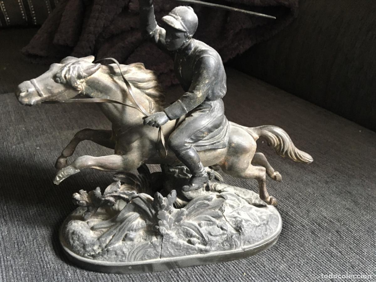 Antig&uuml;edades: Jinete caballo calamina xix - Foto 1