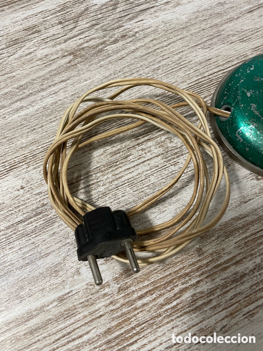 Antig&uuml;edades: FLEXO LAMPARA A&Ntilde;OS 30 VERDE STEAMPUNK - Foto 18
