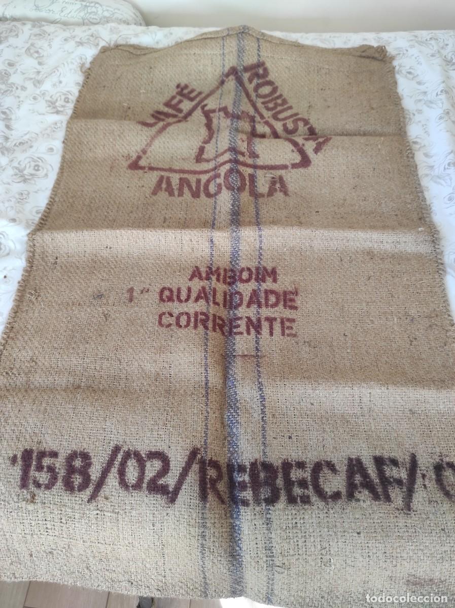 Antig&uuml;edades: Saco caf&eacute; robusta Angola - Foto 1