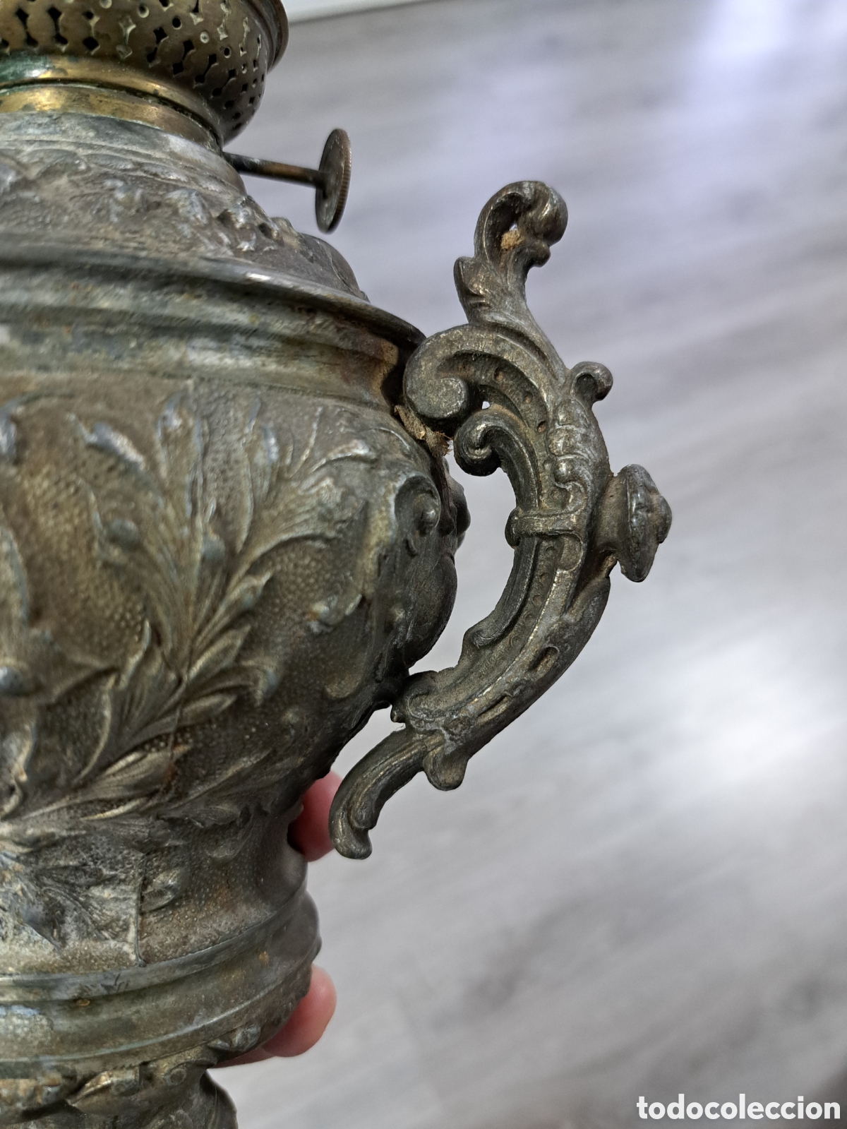 Antig&uuml;edades: RARISIMO Y MUY ANTIGUO QUINQUE - Foto 2