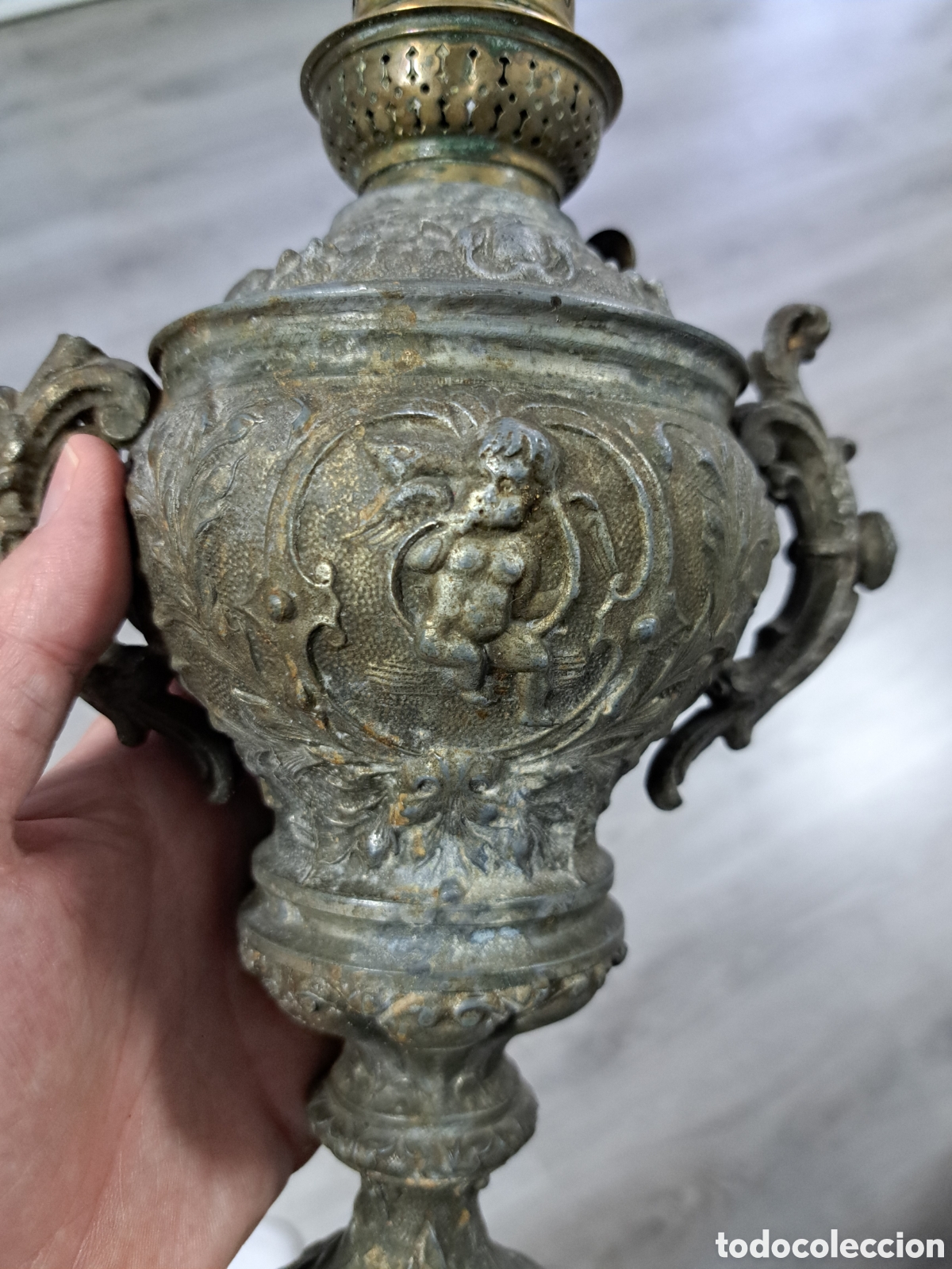 Antig&uuml;edades: RARISIMO Y MUY ANTIGUO QUINQUE - Foto 3