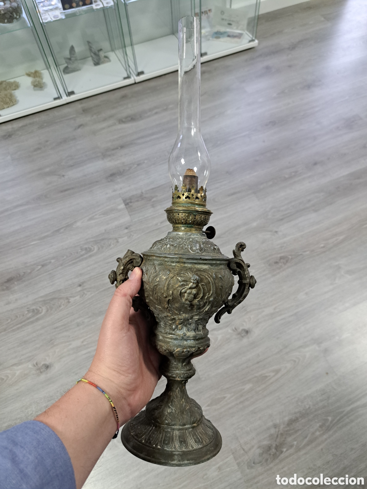 Antig&uuml;edades: RARISIMO Y MUY ANTIGUO QUINQUE - Foto 7