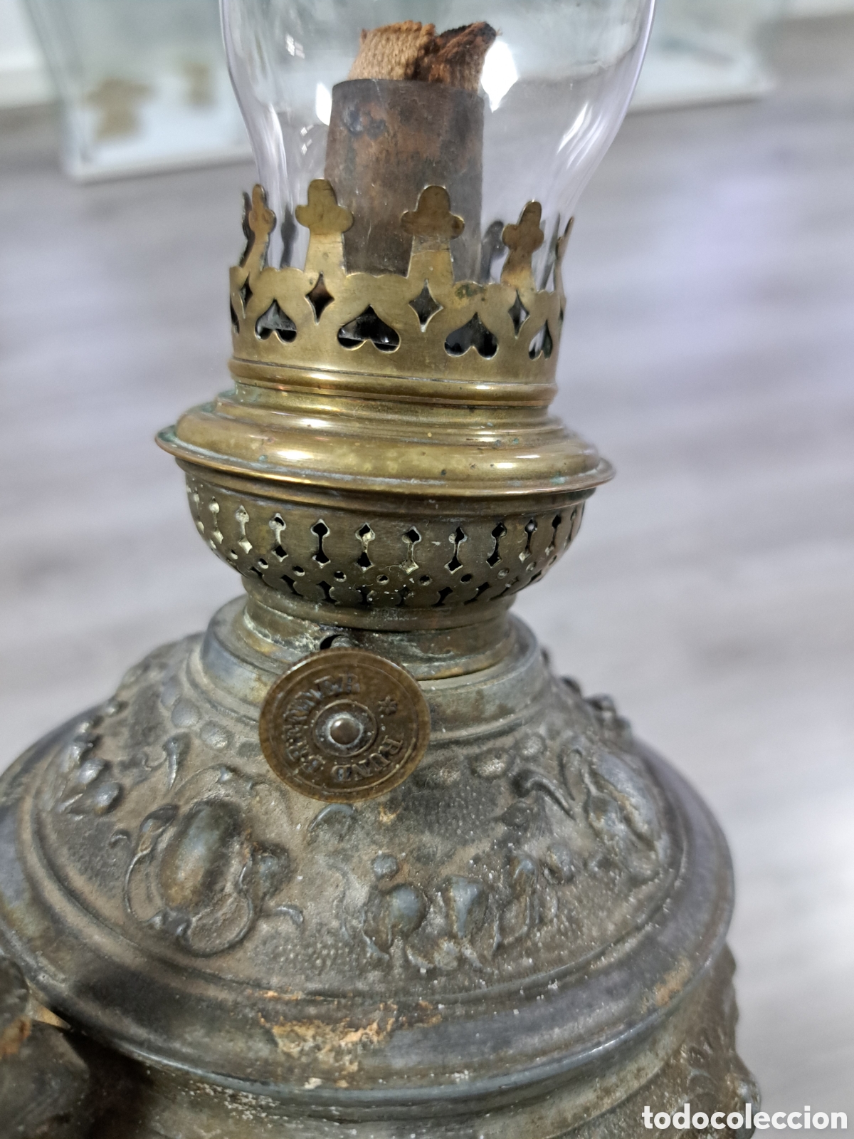 Antig&uuml;edades: RARISIMO Y MUY ANTIGUO QUINQUE - Foto 9