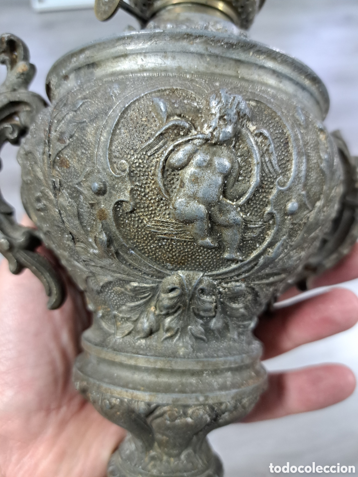 Antig&uuml;edades: RARISIMO Y MUY ANTIGUO QUINQUE - Foto 10