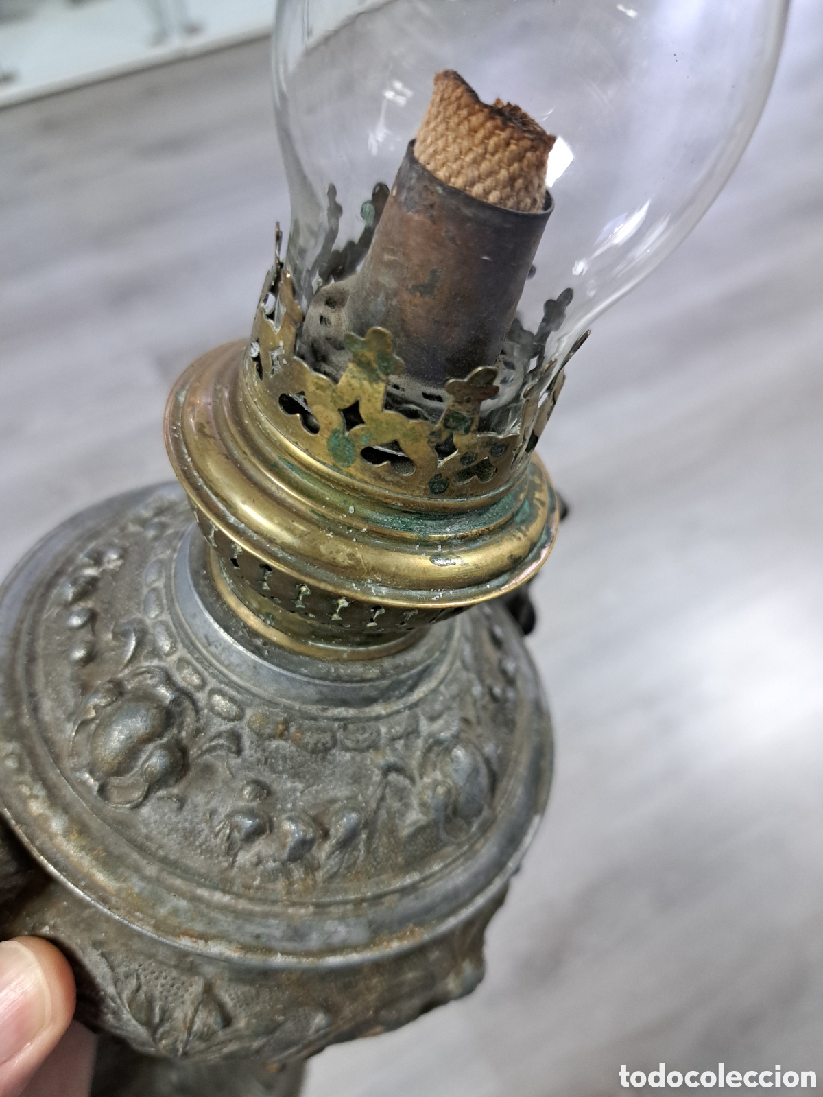 Antig&uuml;edades: RARISIMO Y MUY ANTIGUO QUINQUE - Foto 1