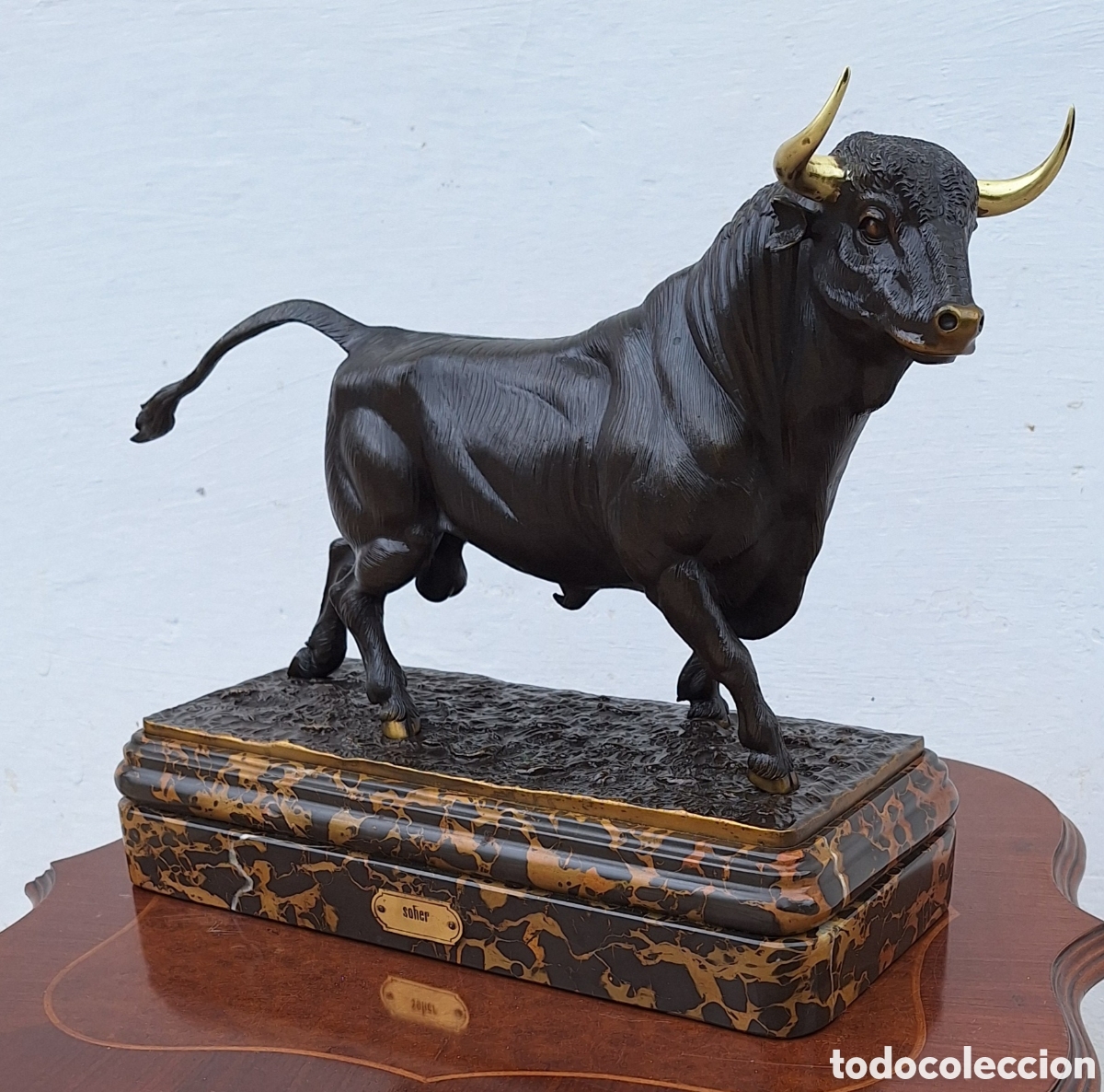 Antig&uuml;edades: Toro de bronce de Shoer - Foto 3